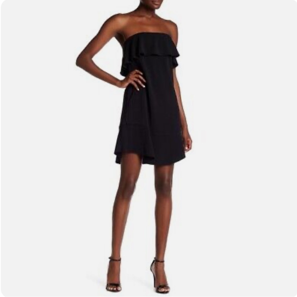 A.L.C. Black Short Strapless Dress SZ 6 NWT